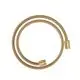 AXOR-HG-AXOR-ShowerSolutions-Textilbrauseschlauch-1-25-m-mit-zylindrischen-Muttern-Brushed-Gold-Optic-28228250 gallery number 1